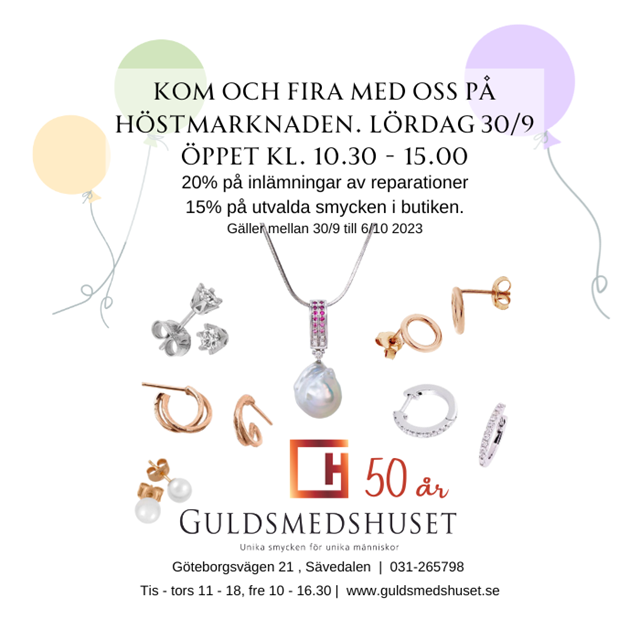 Guldsmedshuset firar 50 år